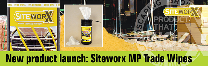 New Product: Siteworx Multi-Purpose Trade Wipes