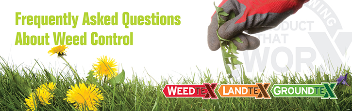 Frequently Asked Questions about Weed Control