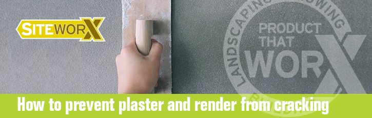 How to prevent plaster and render from cracking