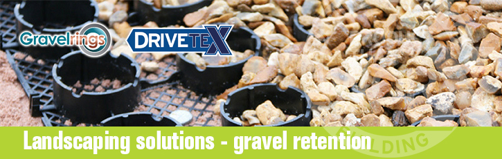 Landscaping solutions - gravel retention