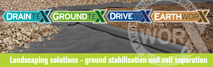 Landscaping solutions: ground stabilisation and soil separation