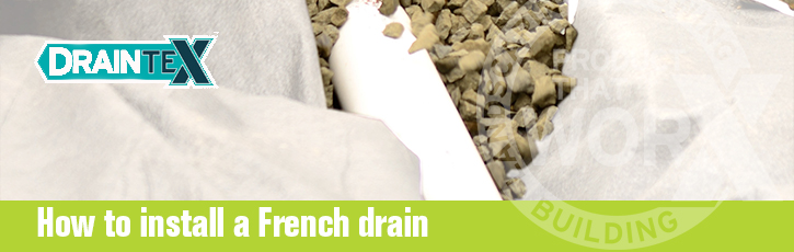 How to install a French drain