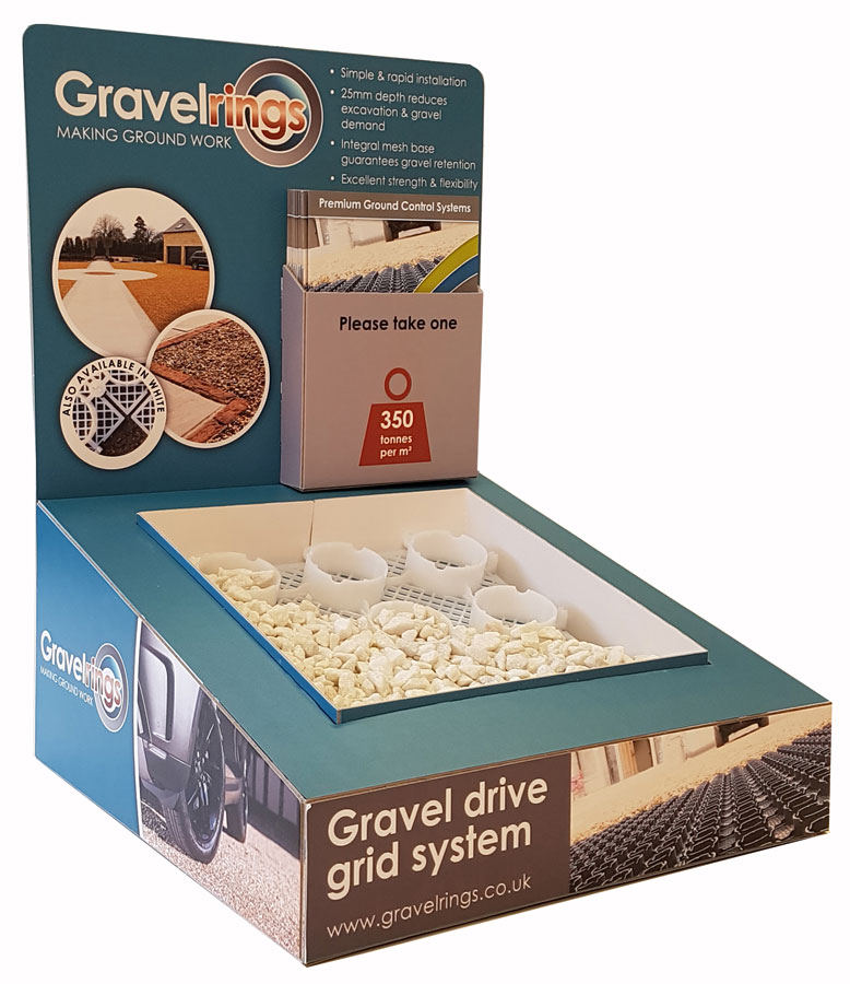 Gravelrings Counter Display Unit